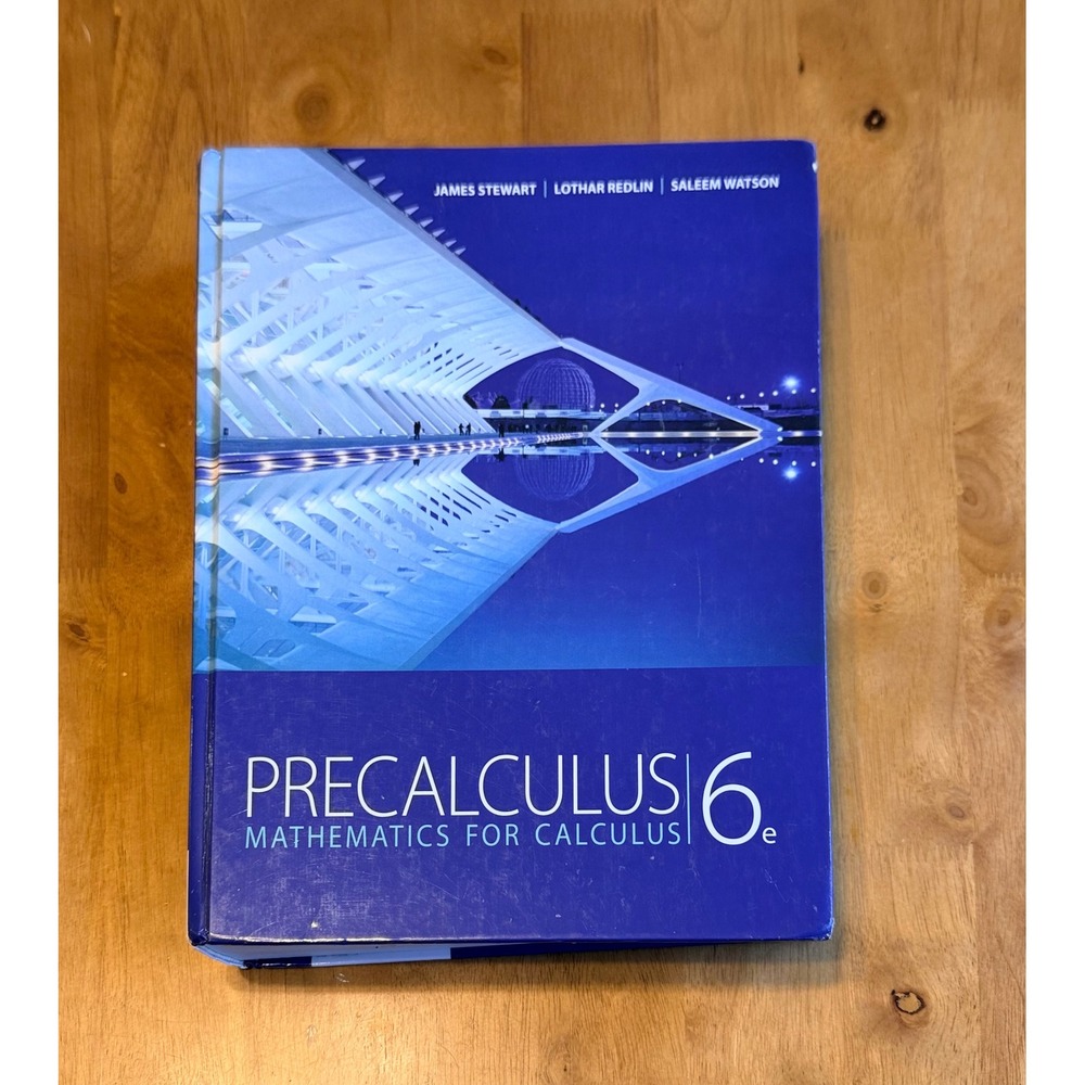 Precalculus Mathematics for Calculus 6th Edition Stewart Redlin Watson Hardcover